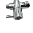 thumbnail image 3 of G3/4 Pulgadas G1/2 Pulgadas Latón Cabezal de Ducha de 3 Vías Válvula Desviadora Grifo M/FT Tipo Divisor mi BLESIY Desviador de cabezal de ducha, 3 of 8