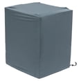 thumbnail image 1 of Inteprter Cubierta de aire acondicionado portátil de 40 * 46 * 75 cm Tela Oxford gris impermeable con cuerda telescópica Tapa de protección de CA de Suministros de limpieza para el hogar, 1 of 6