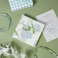 thumbnail image 5 of AUR Floral Wrapping Paper, Blue Hydrangea Flowers & Gingham Check, 4 Different Design for Wedding, Bridal Shower, Mother's Day, Birthday, 12 Folded Sheets, 27.5 x 19.6 inches Per Sheet, 5 of 9