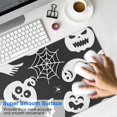 thumbnail image 4 of Long Mouse Pads for Desk,Halloween Silhouette Icons Pattern Desk Mats on Top Of Desks, Desk Mouse Pad Extra Large with 3mm Non-Slip Base and Stitched Edge for Gaming,Office,Work,Home 35.4x15.7in, 4 of 5