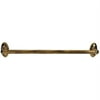 Alno A8022-24 Classic Traditional 24" Wide Single Rod Solid Brass Bathroom Towel Bar -