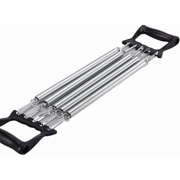 ORUYROP Chest Expander Springs Men Power Twister Arm Bar Shoulder Heavy Duty Arms Exercises Upper Training Chest Muscle Forearm Steel Arm Adjustable Pull Strength 5 Resistance Bands