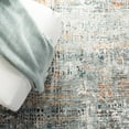 thumbnail image 6 of Safavieh Winston Amelia Abstract Polyester Area Rug, Gray/Beige, 4' x 6', 6 of 11