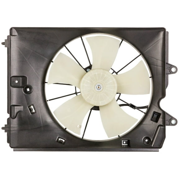 Condenser Or Radiator Cooling Fan Assembly For Acura MDX 2010 2011 2012 2013 - BuyAutoParts