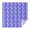 Blue Unicorn Rainbow, variant on Cartoon Unicorn Pattern Square Tablecloth,Waterproof Square Table Cover,Wipeable Spillproof Washable Table Cover for Home Kitchen Party Decor 42"X42"(107x107cm)