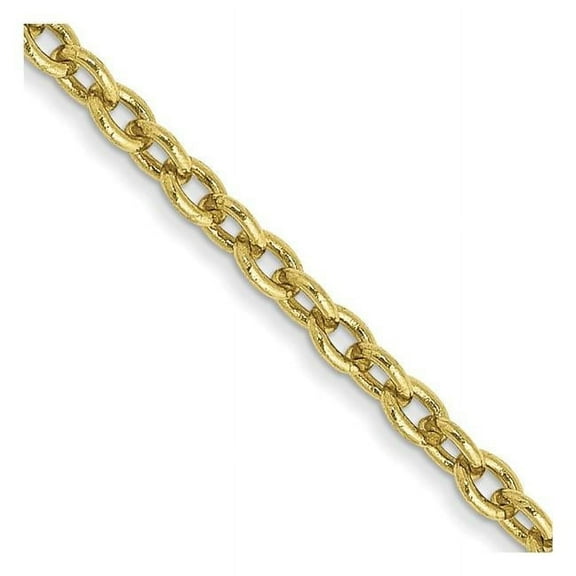 10K Yellow Gold 2 mm 20 in. Cable Chain