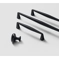 thumbnail image 2 of Goo-Ki 3.78''( 96mm ) Hole Center Cabinet Pulls Elegant Black Zinc Alloy Affordable Luxury Cabinet Handle Hardware for Bedroom, Kitchen, 6 Pack, 2 of 6