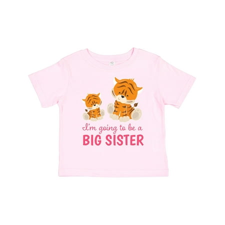 

Inktastic I m Going to Be a Big Sister Girls Toddler T-Shirt