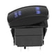 thumbnail image 5 of Interruptor Basculante Para Automóvil, LED Azul Interruptor De ENCENDIDO Y APAGADO Alta Resistencia Resistente Al Desgaste Para Luces Traseras Lámparas Auxiliares ANGGREK On OFF Rocker Switch, 5 of 8
