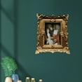 thumbnail image 1 of Soporte de exhibición de fotos de estilo Retro, soporte de imagen montado en la pared, adorno artesanal de arte creativo, adornado para regalo de 11cmx5cmx13cm Soledad Marco de la foto, 1 of 9