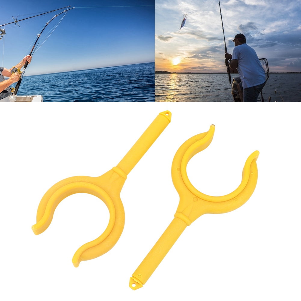 Kritne 2 pcs Boat Oar Lock Fishing Rod Holder Bracket Marine Rubber