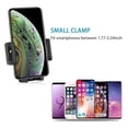 thumbnail image 6 of Luxmo Universal Cup Holder Cell Phone Car Mount with Long Adjustable Arm And Rotatable Cradle With Quick Release Button - Black, 6 of 9