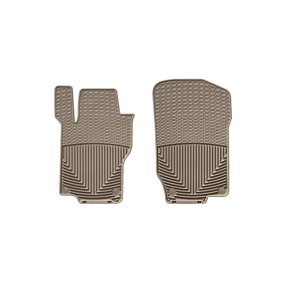 WeatherTech All-Weather Floor Mats compatible with Mercedes GL-Class, ML 63 AMG, ML-Class - 1st Row (Driver & Passenger), Tan