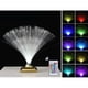 thumbnail image 1 of Decoración del hogar, decoración de habitaciones, decoración de paredes, luz de fibra óptica que cambia de color, plateada, alimentada por USB, 12,4 pulgadas, luz con sensor central de fibra óptica, l, 1 of 7