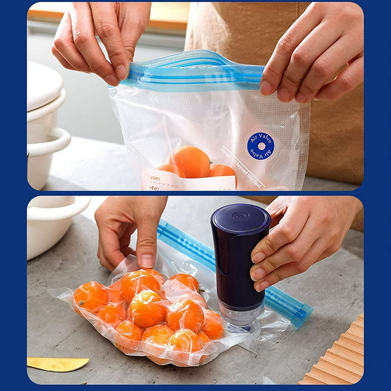 Vacuum Vacuum Bag,Electric Vacuum Sealer Food Pump and Reusable