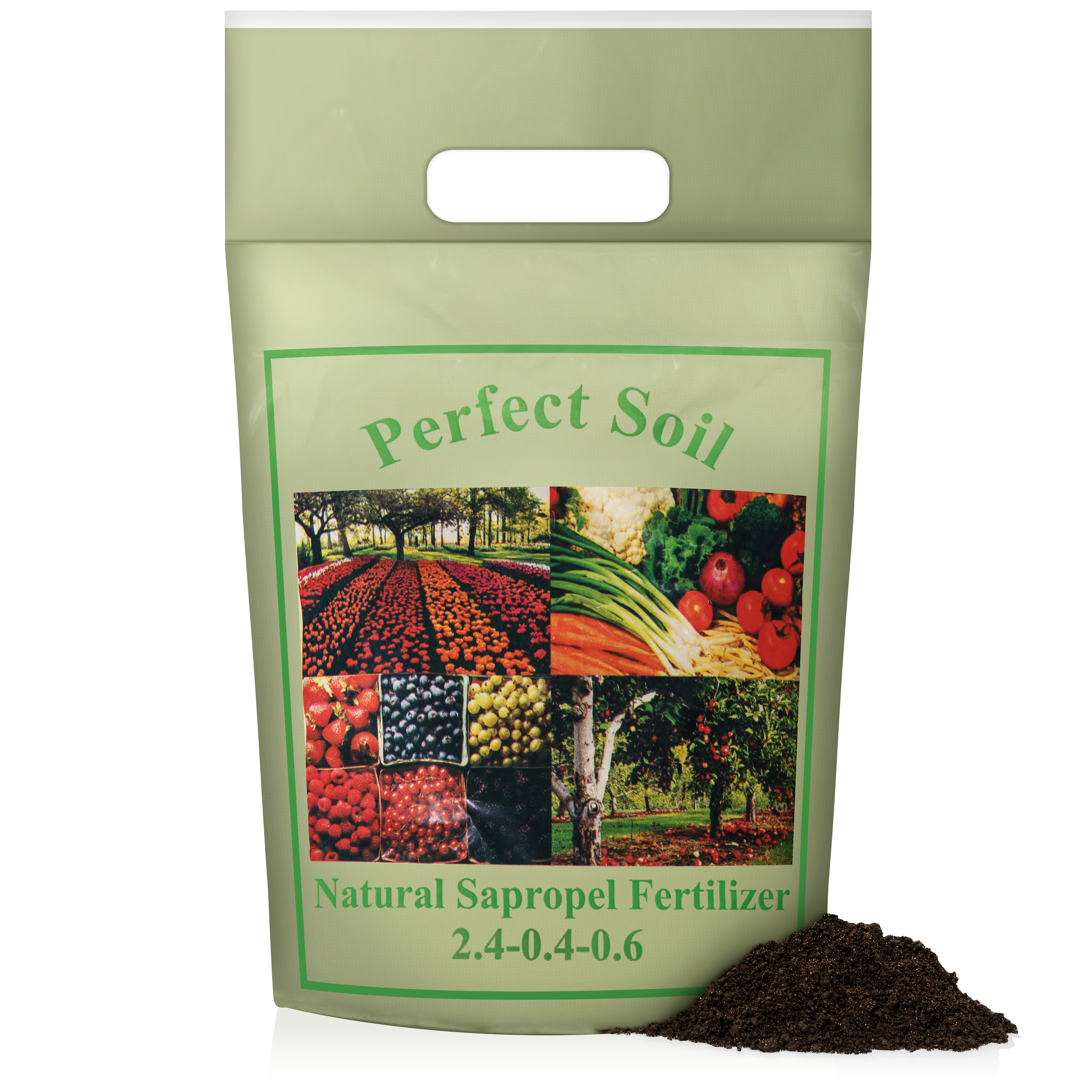 Perfect Soil Sapropel Organic Fertilizer for Vegetables and Plant Food - Grow a Healthier Garden and Protect Your Plants from Disease with Organic Garden Fertilizer for Indoor and Outdoor Plants - image 1 of 7
