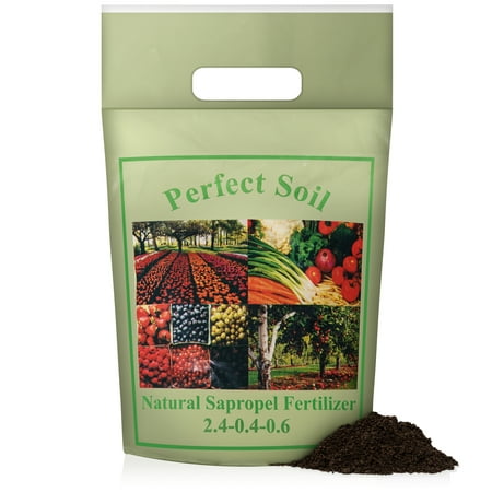 Perfect Soil Sapropel Organic Fertilizer for Vegetables and Plant Food - Grow a Healthier Garden and Protect Your Plants from Disease with Organic Garden Fertilizer for Indoor and Outdoor (Best Plant Food For Vegetable Garden)