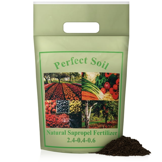 Perfect Soil Sapropel Organic Fertilizer for Vegetables and Plant Food - Grow a Healthier Garden and Protect Your Plants from Disease with Organic Garden Fertilizer for Indoor and Outdoor Plants