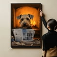 thumbnail image 4 of Cesky Terrier Dog Bathroom Decor - Funny Bathroom Decor Wall Art, Dog Bathroom Wall Art and Animal Canvas, Dog Bathroom Canvas, 4 of 4