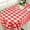 Plaid 01, variant on Red Plaid Oval Tablecloth for Oval Table Waterproof Table Cloths for Dining Room Indoor Outdoor Home Decorative Table Cloth-60x84in