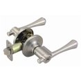 thumbnail image 1 of Ironwood 2-Way Latch Entry Door Handle, Adjustable Backset, Satin Nickel Finish, 1 of 1