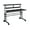 Black, variant on Musiea BE100 Series Sit-Stand Music Recording Studio Desk Workstation w/2x3U Rack