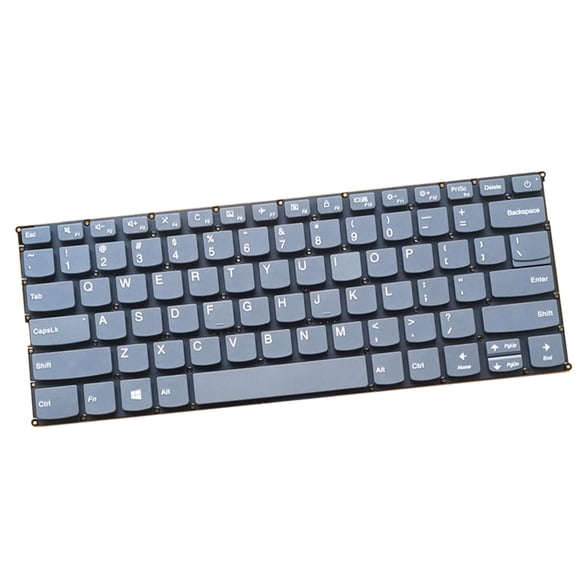 funtasica Keyboard US Layout Durable Basic Accessories Plasic Replacement Matte No Backlit