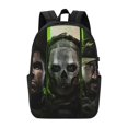 thumbnail image 4 of Mochila de viaje para portátil Call of Duty Modern Warfare Light Flight, antirrobo con puerto de carga USB, mochila universitaria, gran capacidad para el trabajo, color negro, 17 pulgadas, 4 of 8