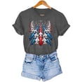 thumbnail image 7 of Busydd Tshirts Shirts for Women 4th of July American Flag Print Cotton T Shirts Independence Day Patriotic Graphic Tees Casual Summer Crewneck Short Sleeve Tops 2XL, 7 of 7