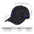thumbnail image 2 of Sikiie Mathematica Science Unisex Vintage Washed Unstructured Baseball Cap Soft Cap Adjustable Unisex Baseball Hat Dad Hat, 2 of 6