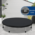 thumbnail image 4 of Housse de Trampoline Mini Imperméable Protection Entraînement Physique Housses Rondes pour Trampoline Intérieur Extérieur Jardin Rebondisseur 102x11cm, 1 x Housse de Trampoline Mini, Noir, 4 of 6