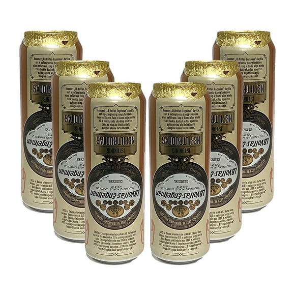 Cerveza Volfas Engelman Six Pack Istorinis Nefiltruotas Lager