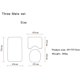 thumbnail image 3 of Juego de 4 piezas de baño navideño con alfombras antideslizantes, tapa de inodoro, alfombrilla de baño y cortina de ducha con 12 ganchos para decoración navideña, 3 of 4