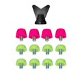 thumbnail image 2 of Cabalde de botas de fútbol 7 mm 10 mm anti -slip M5 Tornillo de roscado Fútbol de botas de arranque 4 Rosa oscuro 8 Verde, 2 of 8