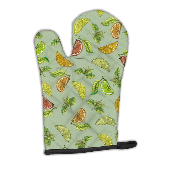 Carolines Treasures BB5206OVMT Lemons Limes and Oranges Oven Mitt Large multicolor