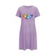 thumbnail image 5 of Camisón corto de mujer, vestido de largo medio con estampado de moda, camisón corto extragrande de mujer, camisón de manga corta con estampado de pecho a la moda, camisón de mujer, 5 of 5
