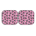 thumbnail image 7 of Daiia Cute Panda 2PCS Car Windshield Sun Shade, Foldable Sun Shield for Car Front Window, Auto Sun Blocker Visor Protector Universal for Truck SUV Pickup-Medium, 7 of 7