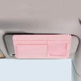 thumbnail image 4 of YSNOOWE Organizador Para De Auto Con Soporte Para Gafas En Color Rosado Multifuncional, 4 of 8