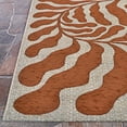 thumbnail image 5 of Couristan Castille Fiore 8'1" x 11'2" Terra and Cotta Outdoor Rug, 5 of 10