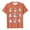 Brick Red, variant on Gunia Halloween Womens T Shirts Ghost Graphic Print Short Sleeve Crew Neck Casual Holiday Tops Tee Shirts Army Green S-2Xl