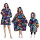 thumbnail image 1 of Sudadera con capucha a juego para la familia para mujer, manta de Sherpa de franela de felpa de gran tamaño, sudadera cálida para Halloween, ropa de casa gruesa para mujer, invierno, 1 of 4