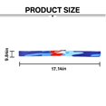 thumbnail image 2 of TELOLY 6Pcs Sweat Band,Color Block Headbands,Non-Slip Silicone Design Head Bands for Women And Men, 2 of 7