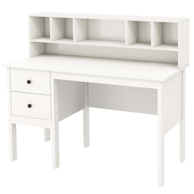 White cubby desk deals