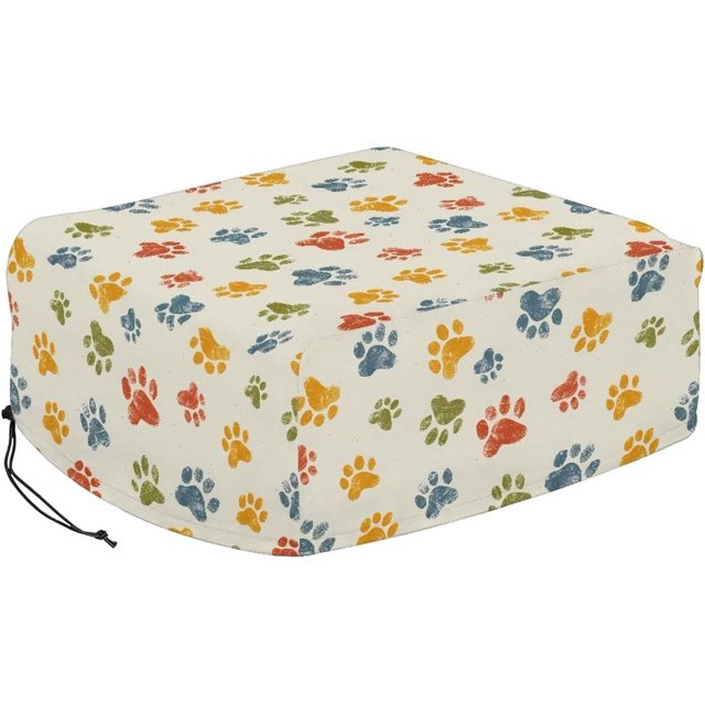 Dog Paw RV Air Conditioner Winter Cover with Drawstring,Waterproof Camper Travel Trailer AC Roof Cover for Men Women Essential RV Accessories
