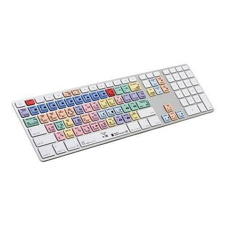 Logickeyboard Adobe Premiere Pro CC Slim Line PC Keyboard | Shortcut Keyboard for Adobe Premier Pro
