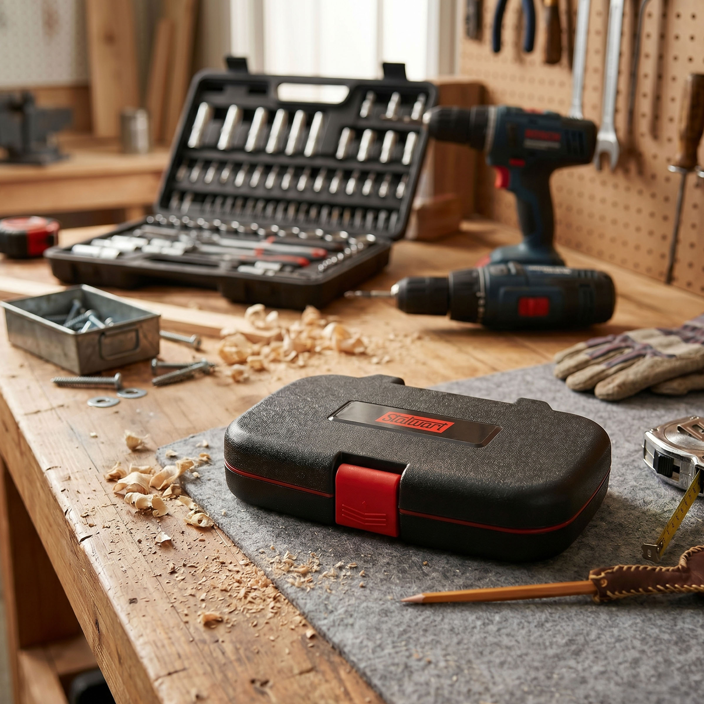 Stalwart 9-Piece Essential Tool Set for Everyday Repairs and
