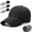 Dark Gray, variant on Sunscreen Breathable Baseball Cap,Quick-Dry Mesh Running Hat,Lightweight Adjustable Outdoor Cap with Cooling Airflow Vents