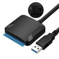 thumbnail image 1 of CNKOO UASP SATA to USB3.0 Câble Convertisseur Adaptateur pour 2,5 / 3,5 Pouces Disque Dur HDD SSD, 1 of 8