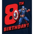 thumbnail image 3 of Captain America Boys/Girls 8th Birthday Pull Over Hoodie, 3 of 5