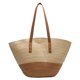 thumbnail image 1 of Bolsos de mujer Bolsos de hombro tejidos a juego de colores Tote de gran capacidad (Beige) Ehuebsd Para Estrenar, 1 of 9